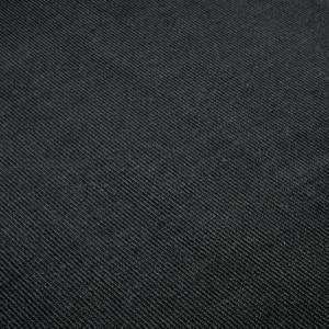 Tapis sur mesure Sisal Yucatan noir - Sans perspective