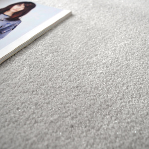 Moquette Paillettes Star - Gris - Macro de face