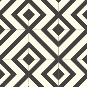 Sol Vinyle Style - Imitation Carrelage losange