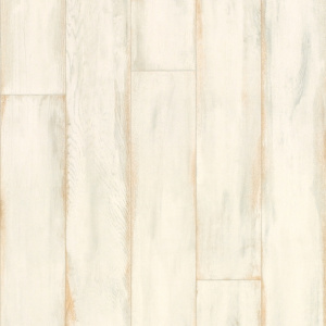 Sol vinyle textile économique parquet bois peint patiné crème
