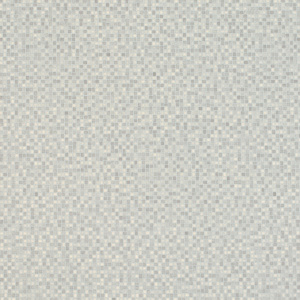 Sol Vinyle Style - Carrelage petite mosaïque argentée - Gris