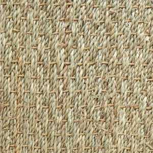 Revêtement jonc de mer Varana texture Panama fibres végétales résistantes