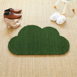 Paillasson Coco Nuage vert