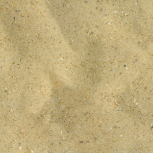 Zoom sur le décor plage de sable Relief 3D imprimé en haute définition