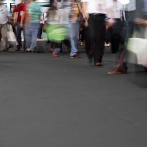 Moquette Stand Event - Gris souris - Passage intense