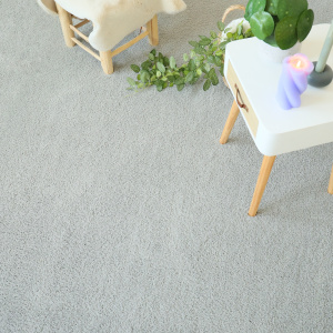 Tapis sur mesure Cocoon gris - chambre