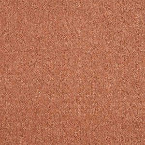 Moquette Kawaii corail ultra douce, revêtement textile dense aux nuances terracotta lumineuses