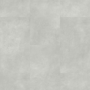 Dalle vinyle Gerflor Senso Premium Rigid Acoustic Pepper Light, revêtement PVC clipsable d'inspiration béton contemporain