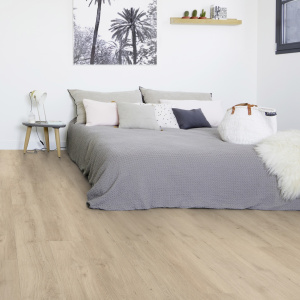 Lame vinyle Gerflor - Creation 55 rigid acoustic à clipser - spécial rénovation - Twist - chambre