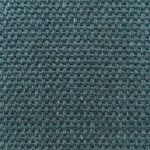 Zoom sur le tissage Panama du sisal Tulum turquoise, fibres naturelles et texture authentique