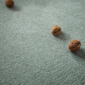 Tapis sur mesure doux Hypnose vert sauge - gros plan