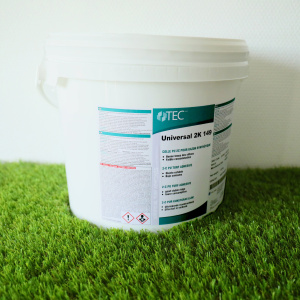 Pot de colle 6kg inclus dans le kit de pose pour sol dur de gazon synthétique