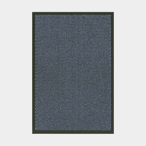 Tapis paillasson d’extérieur bleu rectangulaire, résistant et efficace contre l’humidité