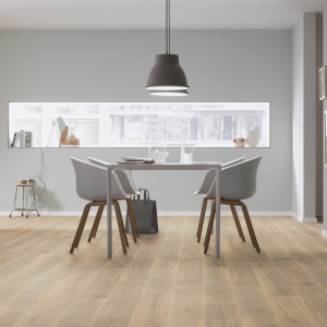 Parquet flottant Stratifié - Chêne Américain Diners - Salle à manger