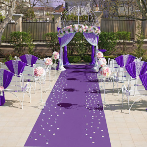 Moquette stand event - Aubergine - mariage