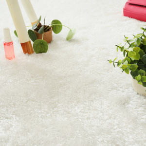 Moquette épaisse Éclat shaggy blanc