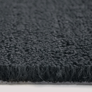 Vue sur la tranche du paillasson Tapis brosse Coco - Blue Jeans - Ep. 17 mm