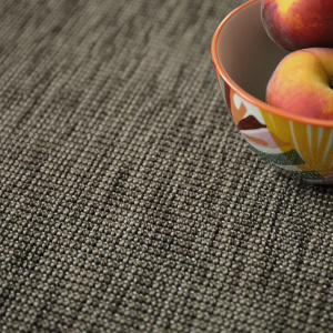 Tissé plat Mahé foncé - gros plan