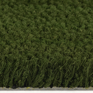 Paillasson - Tapis brosse Coco - Vert - Ep. 23mm - gros plan