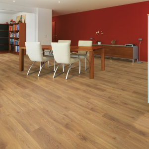 Parquet flottant Stratifié KronoSwiss - Chêne Lucerne 5G - salle à manger