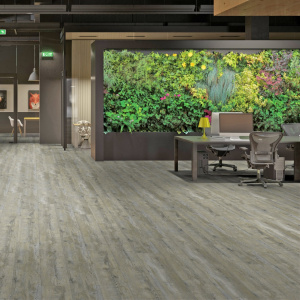 Sol PVC Gerflor Creation 55 décor Ranch, revêtement robuste pour bureaux et commerces