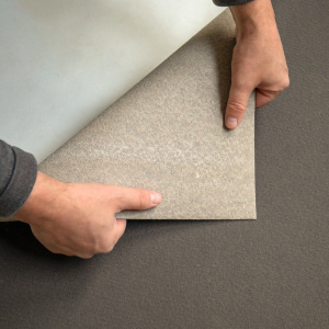 Dos du revêtement temporaire Stand Event pour stand Taupe