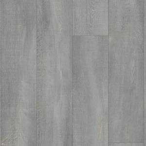 Sol Vinyle Textile Grande largeur - Parquet trait de scie - Chêne gris