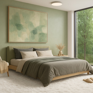 Moquette épaisse Éclat shaggy blanc - salon