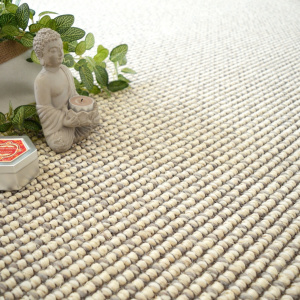 Laine et Sisal Caloundra grosses boucles - Crème