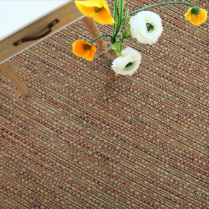 Moquette Tissé plat - Bornéo Nature Multicolor - Vue de haut