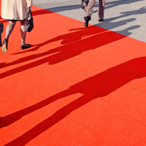 Moquette Orotex Revexpo - Orange - Passage extérieur
