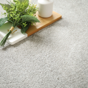 Moquette douce poils longs - Touch - Gris clair - Vue de près