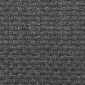 Texture brute du tapis sur mesure sisal Bahia anthracite – effet authentique et naturel