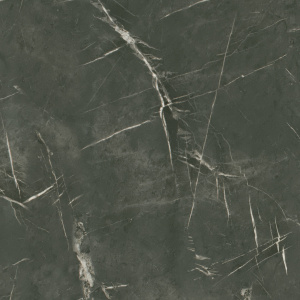 Tapis sur mesure Vinyle - Effet marbre noir