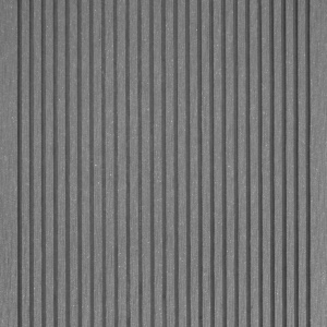 Surface de lames de terrasse composite brun vue du dessus