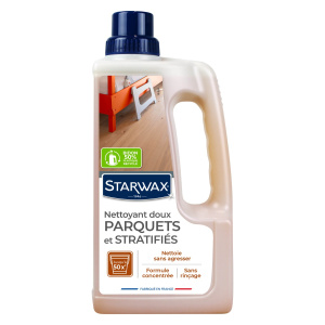 Nettoyant concentré Parquets et Sols Stratifiés Starwax - 1L