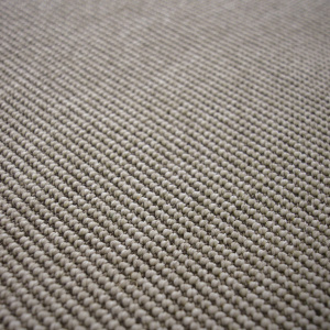 Tapis sur mesure Tissé plat Mahé - Silver - gros plan