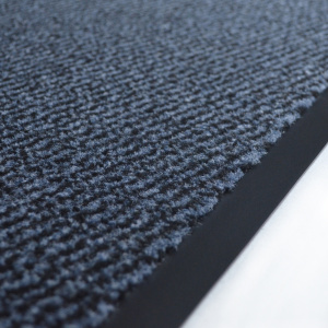 Tapis paillasson bleu absorbant pour entrée, usage domestique ou professionnel