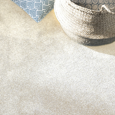 Moquette velours Feelings Balsan blanc moon - chambre