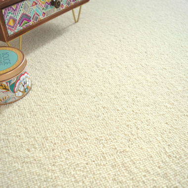 Tapis sur mesure Pure laine Killoo écru - Vue de loin