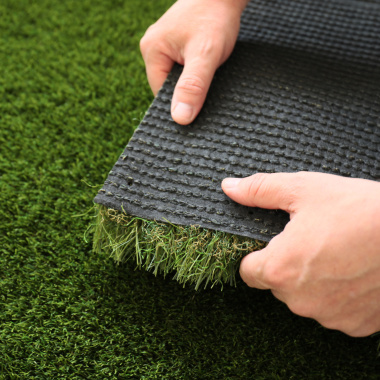 Envers du gazon synthétique Monaco 49 mm à mémoire de forme