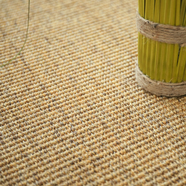 Tapis sur mesure sisal Yucatan chaume - zoom