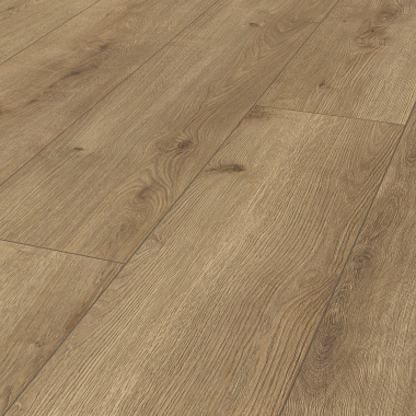 Parquet flottant Stratifié - Cuisine et salle de bain - Lames larges - Chêne Capri - gros plan