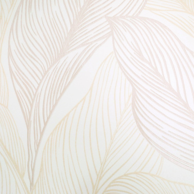 Papier peint expansé sur intissé - Rose gold - Strelitzia - gros plan