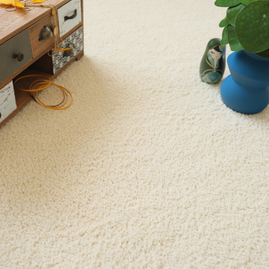 Tapis sur mesure Cocoon Beige - vue de près