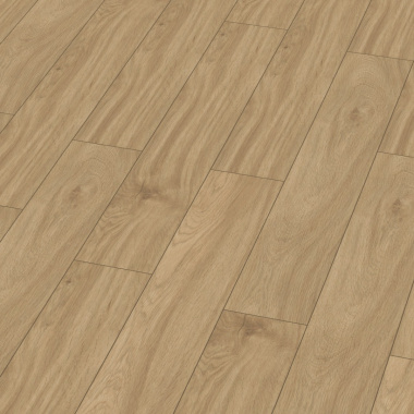 Parquet flottant Stratifié compatible cuisine salle de bain chêne Vadoo - vue de près