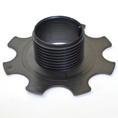 Plot terrasse - Lambourde larg. max. 55 mm - Hauteur réglable de 5 à 8,5 cm - Verin