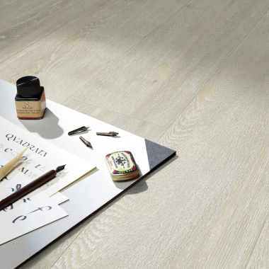 Lame vinyle Gerflor - Creation 55 à coller - White Lime - sutdio art