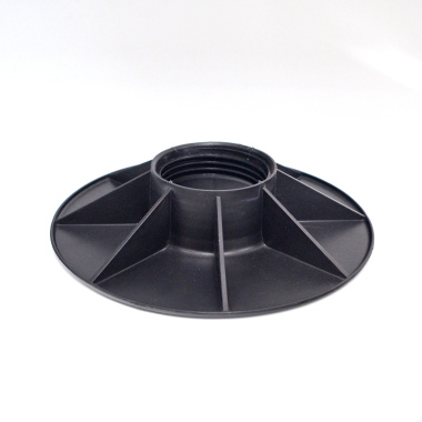 Plot terrasse - Lambourde larg. max. 72 mm - Hauteur réglable de 5 à 8,5 cm - Plot sans verin