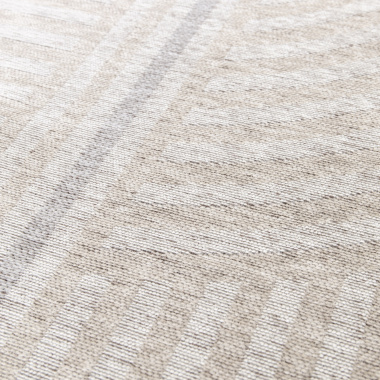 Tapis souple en matière recyclée - New Line - Beige et crème - gros plan